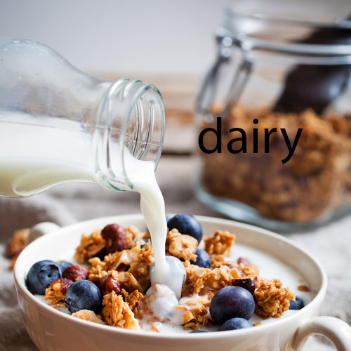 dairy for breakfast