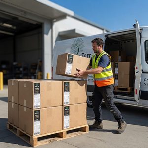 Pallet of Bulk catering packs of Roasted Almond Crunch Acai Bowl Granola